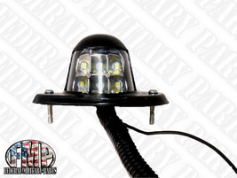  Plug&amp;Play Prewired Steel License Plate Light 24V LED fits Military HUMV... - £39.92 GBP