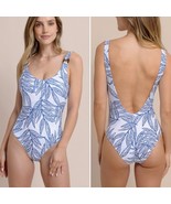 NWOT SOUTHERN TIDE Blue Palms Scoop Neck One-Piece Swimsuit Size XS blue... - $1,023.00 MXN