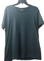 Banana Republic Tech Cotton T-Shirt Men&#39;s Size L Green Crew Neck Short S... - $14.84