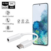 For Galaxy S20/S20+/S20 Ultra/S10/Note10, Type-C 3.5 Mm Headphone Jack Adapter - £21.92 GBP