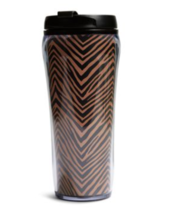 Vera Bradley, 16 Oz Travel Tumbler / Coffee Mug - For Hot Or Cold / Zebra Nwt - £13.13 GBP