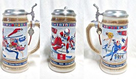 Calgary Winter Olympics Stein 1988 Anheuser Busch in Box Made in Germany - $19.95