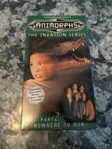 Animorphs : Invasion Series Part 2 - Nowhere To Run (VHS, 1999) NEW/SEAL... - £31.03 GBP