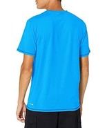 Quiksilver Men&#39;s Solid Streak Short Sleeve Rashugu - Blue/ M - $64.12 CAD