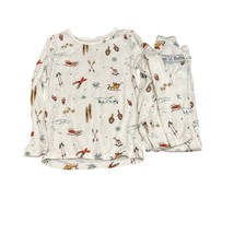 Bellabu Bear Unisex Vintage Holiday Kids Pajamas Size 3T - $446.64 MXN