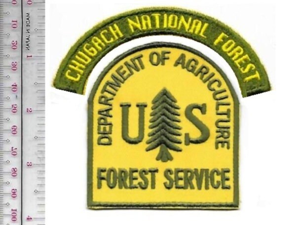 National Forest USFS Alaska Chugach National Forest US Forest Service So... - $9.99