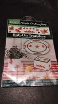 VTG PLAID RUB ON TRANSFERS Garden Variety NEW - €5,15 EUR