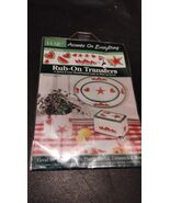 VTG PLAID RUB ON TRANSFERS Garden Variety NEW - €5,15 EUR