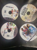 Lot Of 4:2010 Fifa Wc South Africa +Fifa 08+ Fifa 11 +Fifa 12 (PS3) Game Only - £8.56 GBP