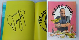 Trejo&#39;s Tacos /  SIGNED / Danny Trejo / NOT Personalized! / Cookbook Hardcover - £51.91 GBP