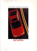 1989/1990 Acura INTEGRA brochure catalog US 90 GS Honda - £9.82 GBP