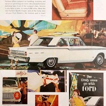 1962 Ford Fairlane 500 Sports Coupe Advertisement Automobilia Lively HM2M - $29.99