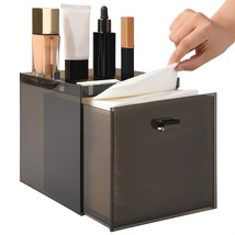 Acrylic Disposable Facial Towel Storage Box Compatible With Clean Skin Club Clea - £40.69 GBP