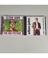 Elton John CD Lot Greatest Hits 1976 to 1986 and The Big Picture - $12.99