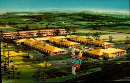 Chattanooga TN- Tennessee, Albert Pick Motel, Aerial View, Vintage Postcard bk50 - £3.95 GBP