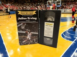 Julius Erving &quot;DR J&quot; GREATEST SPORTS LEGEND Basketball NBA Rotfeld VHS -... - £24.56 GBP