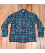 Vintage PENDLETON Flannel Board Shirt Adult Large L Tartan Plaid Virgin ... - €42,94 EUR