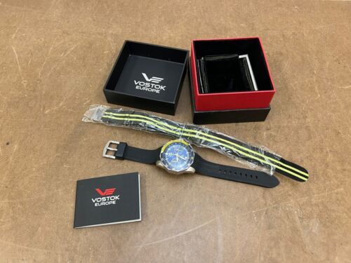 Primary image for Vostok N1 Rocket Men's Dive Watch 200m Chronograph Rubber Band w Gift Box Papers
