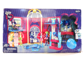 My Little Pony Equestria Girls High School  With Dj Pony Play Set Discontinued - £93.44 GBP