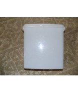 Vintage Tupperware Cereal &amp; Dry Food Keeper #469-1, #471-3 Sheer EUC - $487.59 MXN