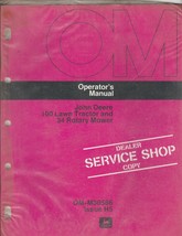 Model 100 Lawn Tractor and 34 Rotary Mower Operator&#39;s Manual NEW SEALED - £15.77 GBP