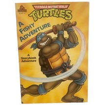 Teenage Mutant Ninja Turtles TMNT A FISHY ADVENTURE Paperback Book 1990 ... - £2.31 GBP