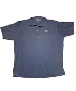 Vtg Polo Ralph Lauren Shirt Mens XXL Navy Blue Polo Crest Logo USA 90s C... - £14.36 GBP