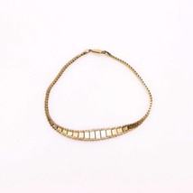 Vintage 14K Solid Tri-Color Gold Woven/Weave Bracelet 7 In 5.35 Grams - £394.13 GBP