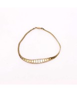 Vintage 14K Solid Tri-Color Gold Woven/Weave Bracelet 7 In 5.35 Grams - £383.14 GBP