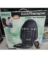 Homedics 5-Motor Seat Massager Heat Back Chair Therapist BK-300 Electric... - €36,58 EUR