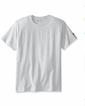NWT Champion Mens Classic Jersey C Logo T-Shirt White Medium Embroidered... - £11.67 GBP
