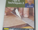 WOODWORKING Secrets: Tips &amp; Techniques 2 DVD with Jim Heavey NEW Wood Vi... - $14.99