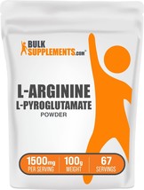 Bulksupplements.Com L-Arginine L-Pyroglutamate Powder - Arginine Supplement, L A - £25.69 GBP