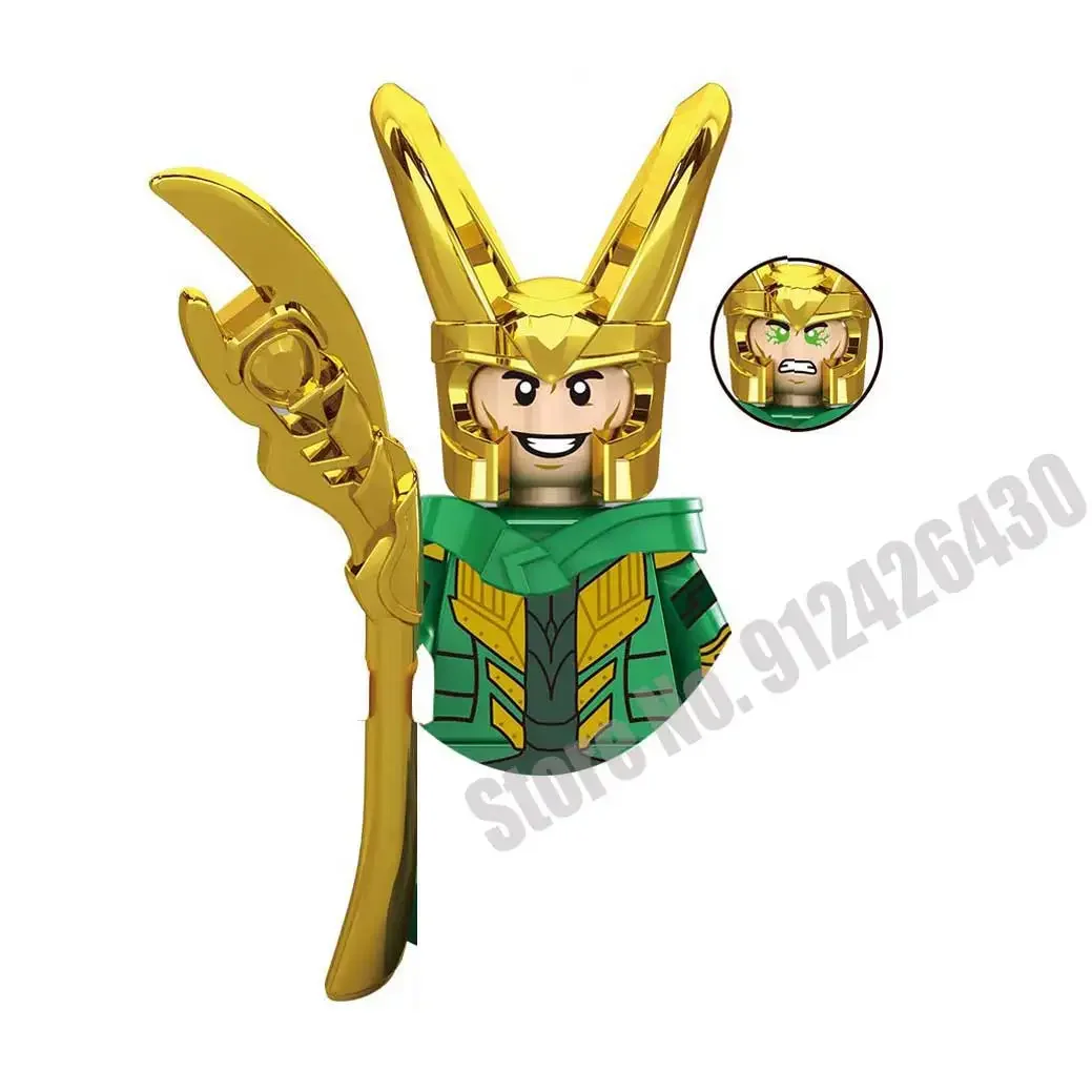 Disney Superhero Captain America Minifigure Toys for Kids Birthday Gift ... - $209.43 MXN