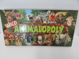 WILD ANIMALOPOLY MONOPOLY BOARD GAME COMPLETE - $29.65