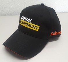 Trucker Cap Hat Industrial Capital Equipment Kubota Black - $21.77