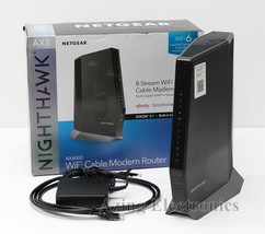 NETGEAR Nighthawk CAX80 AX6000 8-Stream Wi-Fi 6 Cable Modem Router - $249.99