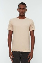 Taş Men Basic Regular/Normal Cut Crew Neck Short Sleeved T-Shirt TMNSS22... - $9.00
