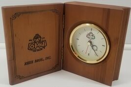 Rhee Bros. Pan-Asian Foods Wooden Advertising Clock Assi Brand Korean Ch... - $367.33 MXN