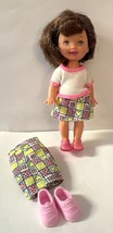 Mattel Kelly Li&#39;l Friends of Kelly Barbie Doll With Skirt Top Pants, 2 P... - $9.05