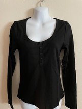 Women&#39;s Old Navy Fitted, Long Sleeve Henley Shirts Size S M XL XXL 2X 3X 4X NWT - £11.85 GBP