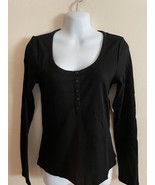 Women&#39;s Old Navy Fitted, Long Sleeve Henley Shirts Size S M XL XXL 2X 3X... - £11.61 GBP