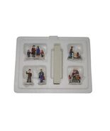 Hawthorne Village 2004 Thomas Kinkade 5pc Railroad Christmas Shoppers  9... - €29,70 EUR