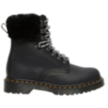 NEW Dr. Martens 1460 Serena Collar Leather Faux Fur Combat Boot Women&#39;s ... - £114.74 GBP