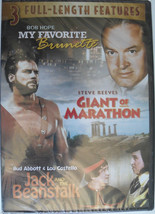 My Favorite Brunette / Giant Of Marathon / Jack and the Beanstalk (DVD, 2008) - £5.64 GBP