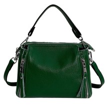 100% Genuine Leather Women Handbags Cowhide Women Shoulder bag Fashion Ladies Me - £48.10 GBP
