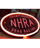 NHRA Drag Racing 3D Beer Bar Neon Light Sign 10" x 6" - $199.00