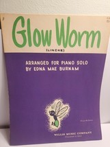 Glow Worm Piano Arrangement by Edna Mae Burnham Sheet Music - $9.99
