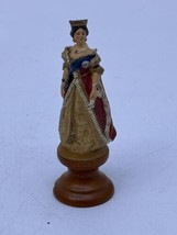 1987 Franklin Mint Raj Chess Set - Queens Forces Mutineers - 1 Piece - Queen - £19.45 GBP