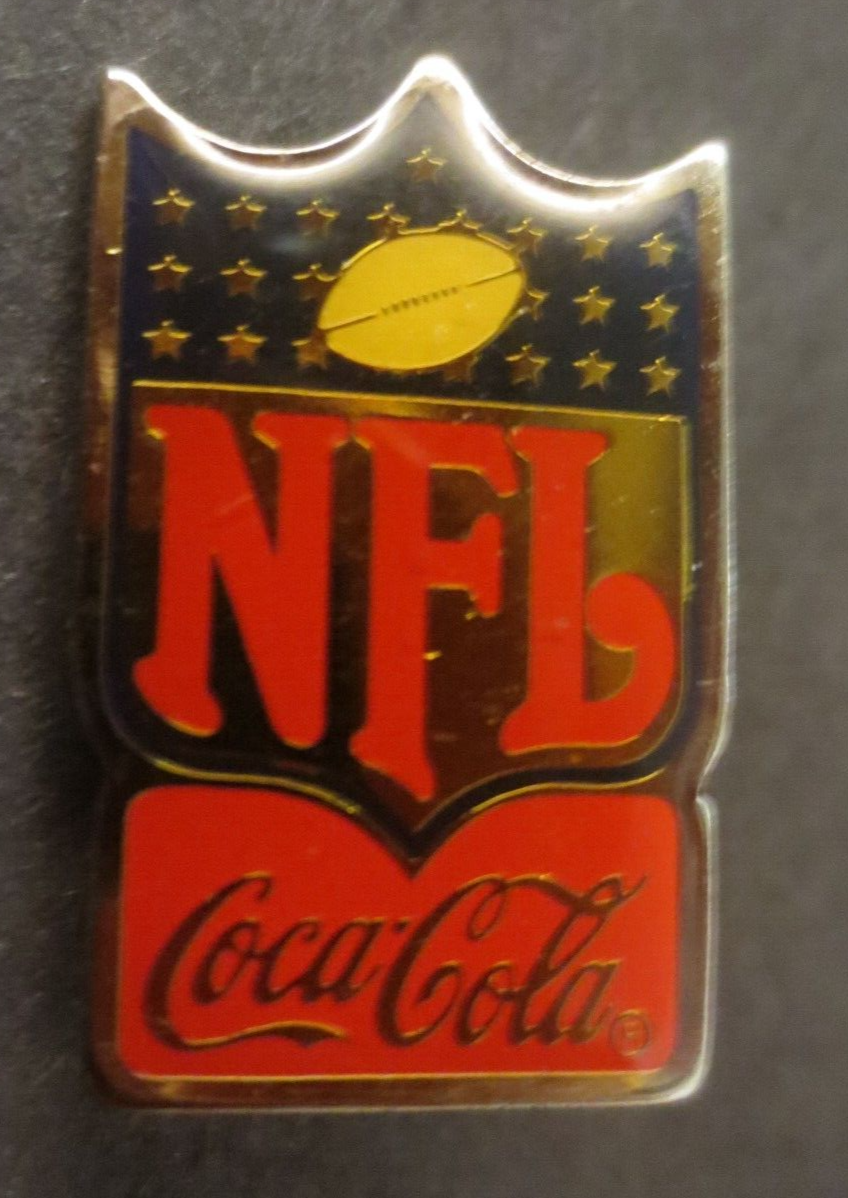 Coca-Cola NFL SUPER BOWL 1985 LAPEL PIN - $3.47